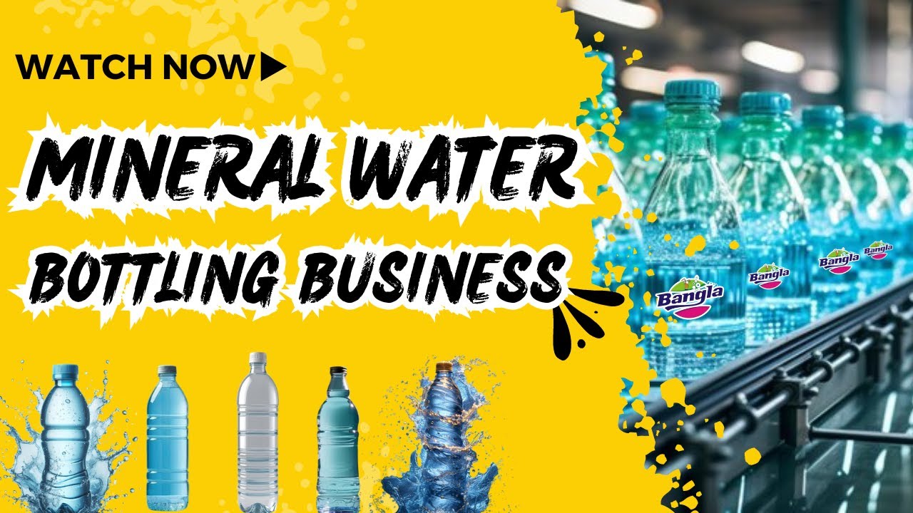 MINERAL WATER BOTTLING BUSSINES🎉BUMPER OFFER🎉