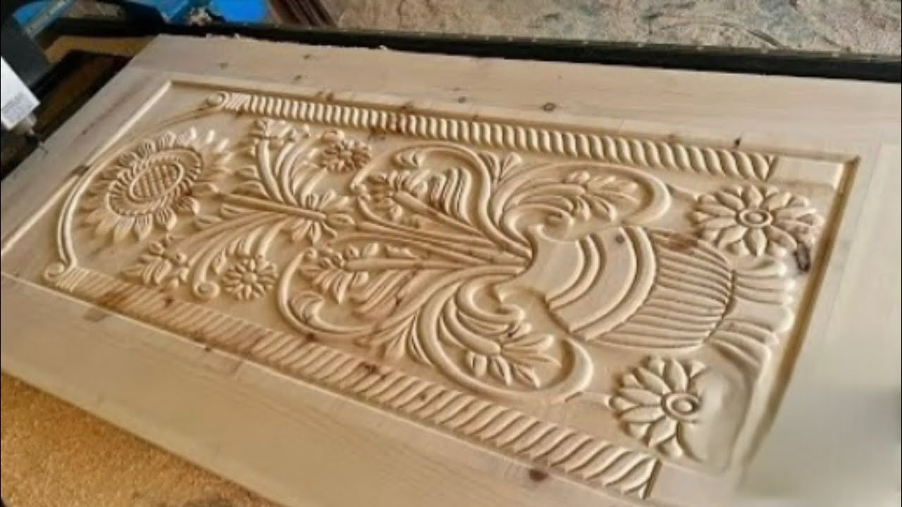 Most Demanded Wooden CNC Door Design | CNC Router Process