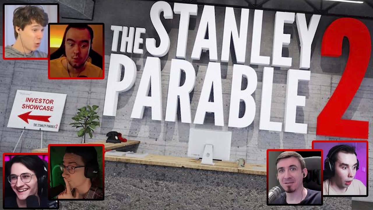Реакция Летсплейщиков на Анонс The Stanley Parable 2 в The Stanley Parable Ultra Deluxe