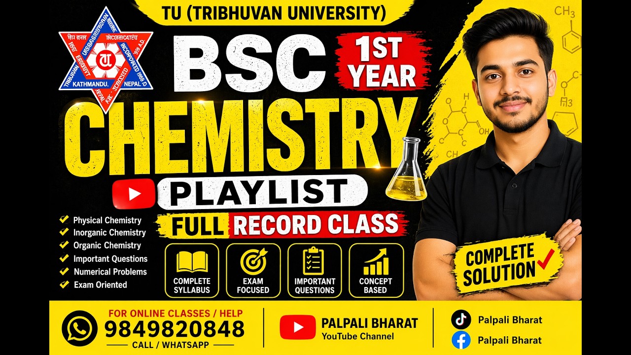 Chemistry all important Questions 2023 || BSc 1st Year Chemistry