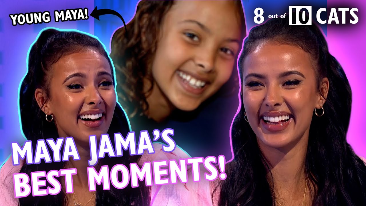 Love Island’s Maya Jama’s Funniest Moments | 8 Out of 10 Cats