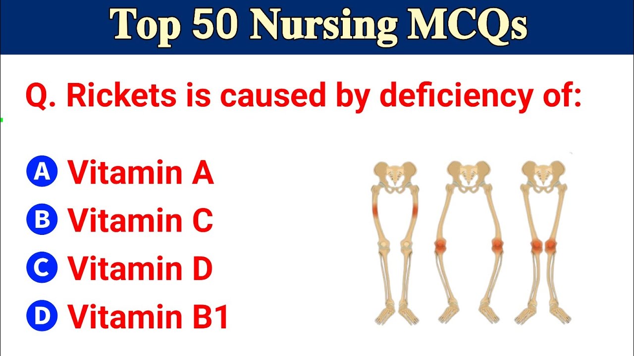 Top 50 Nutrition & dietetics Nursing MCQs | APCNET, MPESB, PNST, BTSC, RRB, NCLEX, Nursing MCQs 2025
