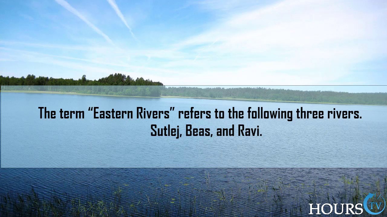 Indus Waters Treaty Video HoursTV