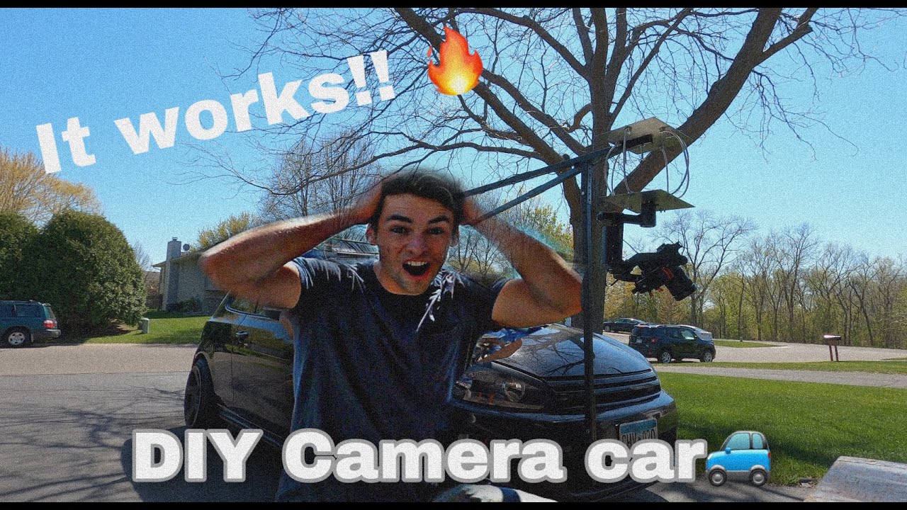 DIY custom camera car is finished!! (Part 3)