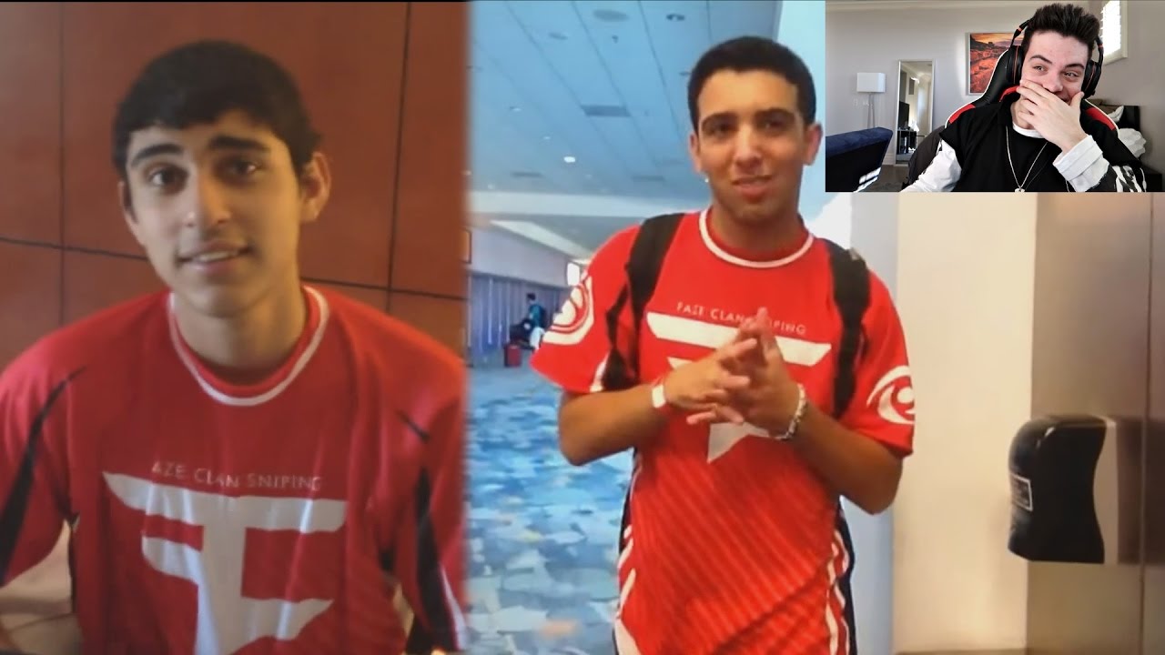 REACTING TO MY ROOMMATES OLD VIDEOS..