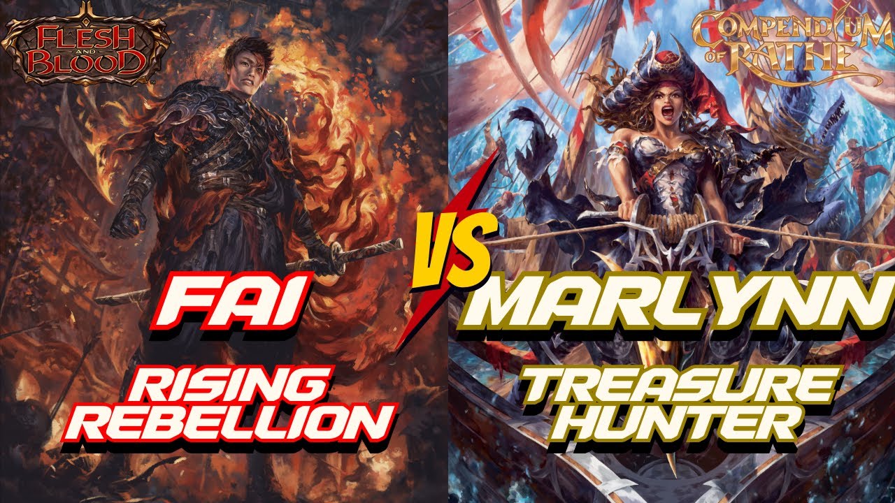Daily FaB #347 | Fai vs. Marlynn | Classic Constructed | Flesh and Blood | Compendium of Rathe