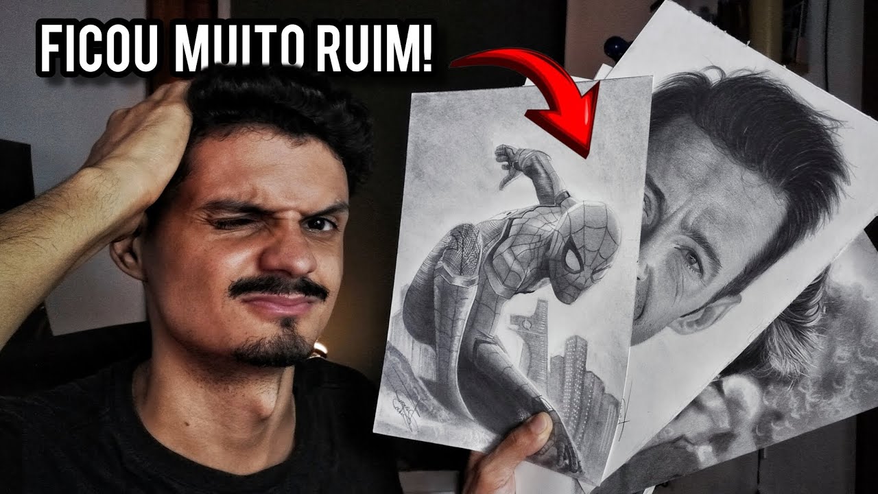 Mostrando meus PIORES desenhos 😨