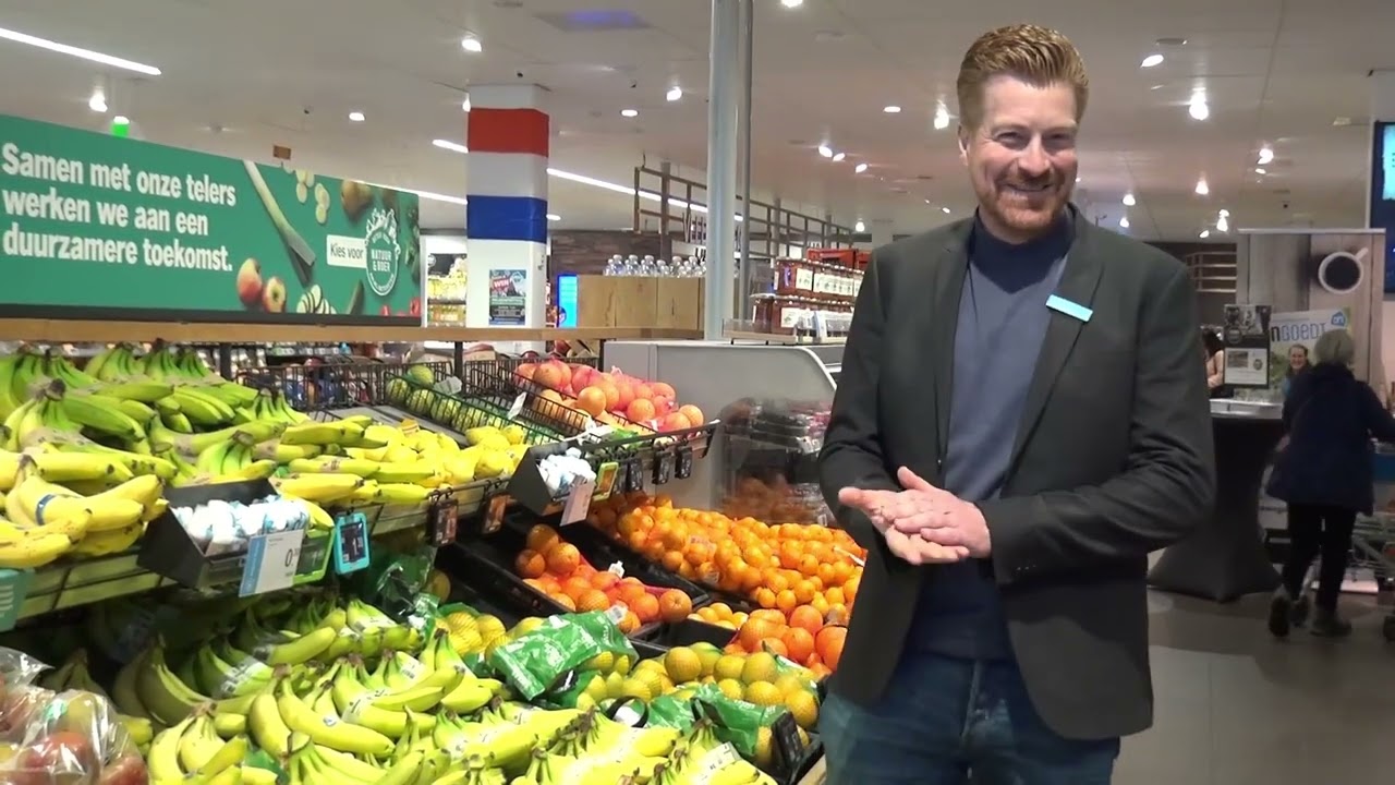 Interview met Folkwin Schouw supermarkt manager van Albert Heijn Achterberg Steenbergen