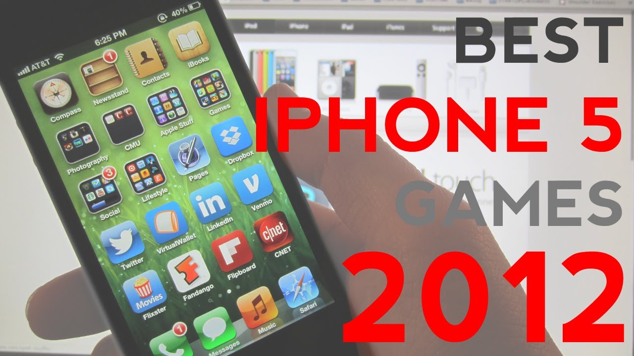 TOP 5 iPhone 5 GAMES OF 2012