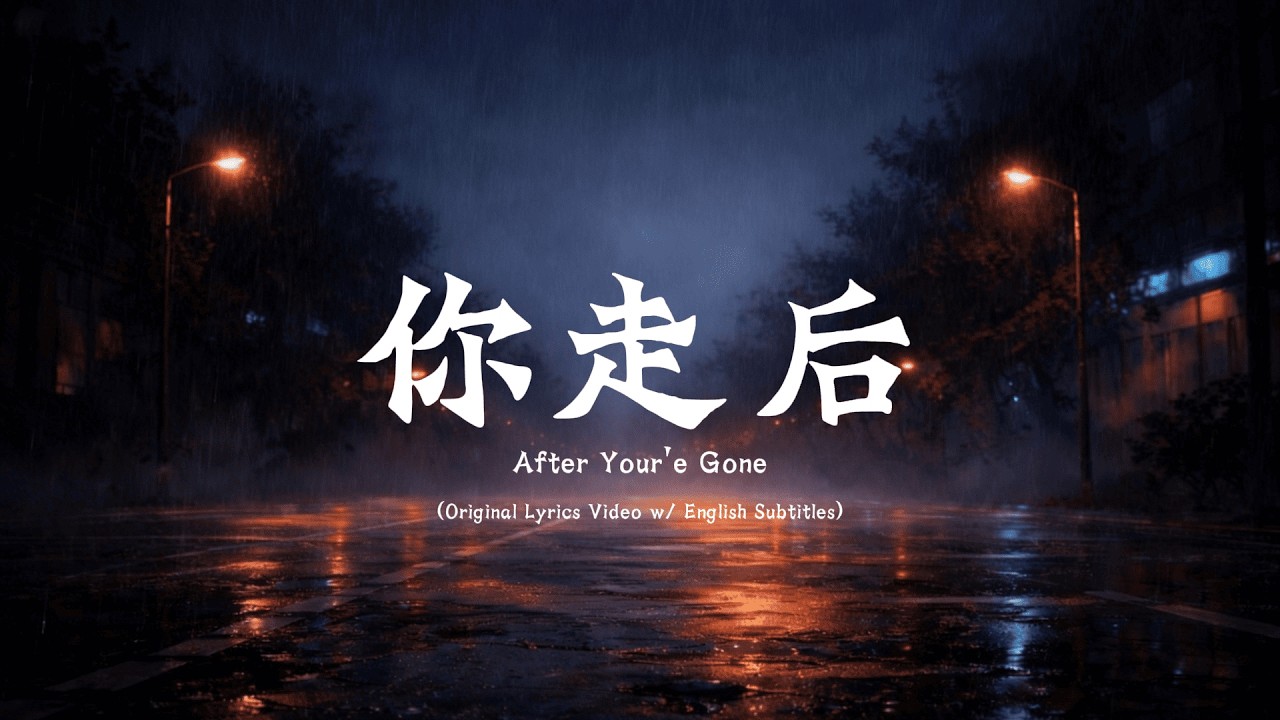 After Your'e Gone - Zhang Yue (VA) | Emotional Mandarin Pop Songs