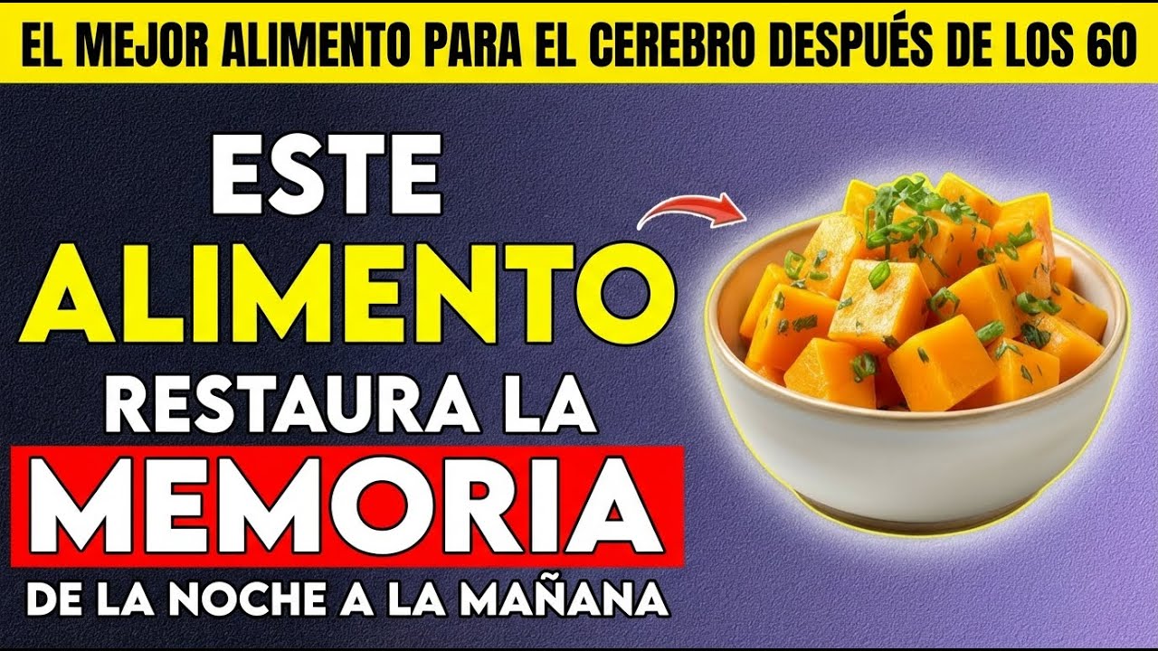 Personas mayores: los 3 mejores alimentos reconfortantes que calman el cerebro y potencian..