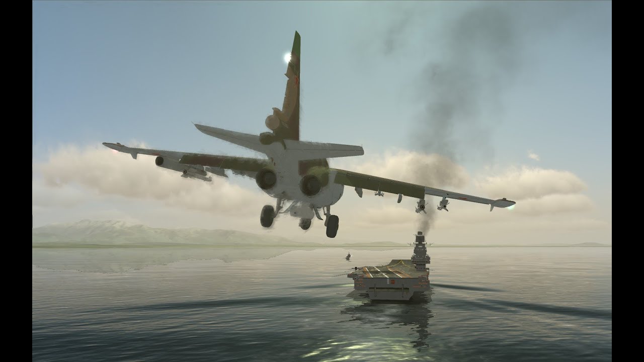 DCS SU-25T SEAD CAS RiVER ATTACK ANOTHER DAY