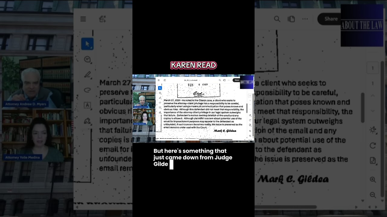 Но где же судья спрятал приказ? #karenread #karenreadtrial #massachusetts #lawyer #court