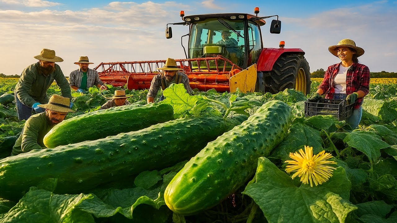 À l’intérieur de la récolte de concombres à 1,4 Mrd $ 🌱 ✅