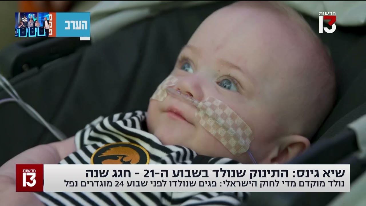הפג ששבר את שיא גינס- נולד רק בשבוע 21- חוגג יום הולדת שנה. ד"ר כלנית הרשקוביץ שפורן על המקרה הנדיר