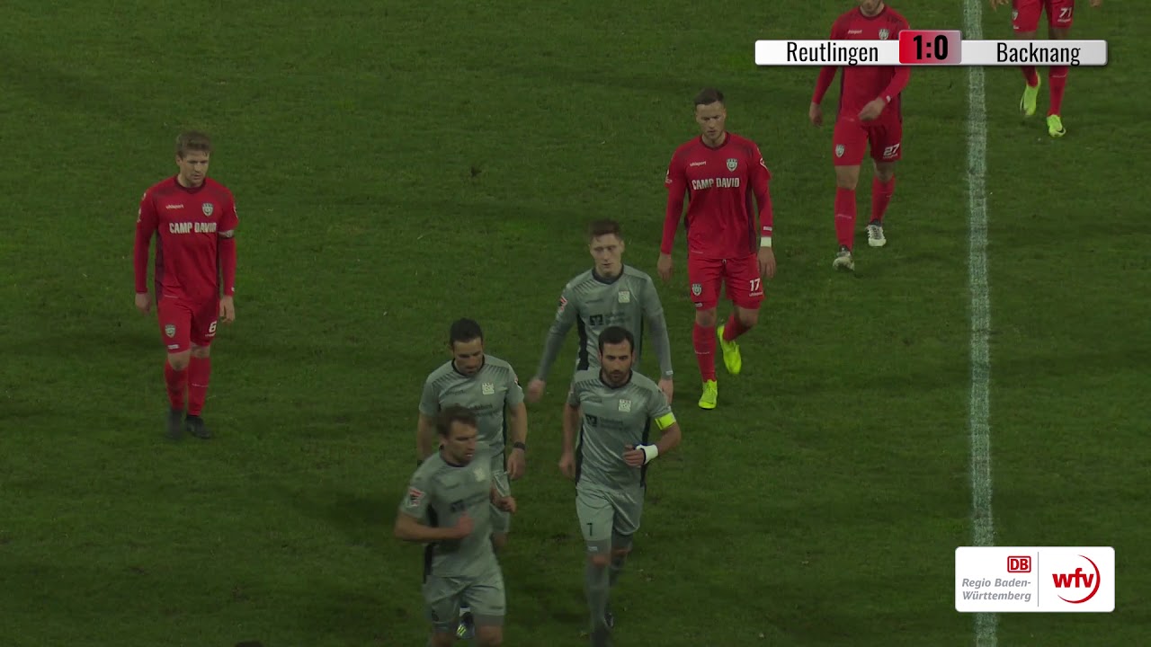 DB Regio-wfv-Pokal Viertelfinale: SSV Reutlingen 1905 Fussball - TSG Backnang 1:0 (Highlights)