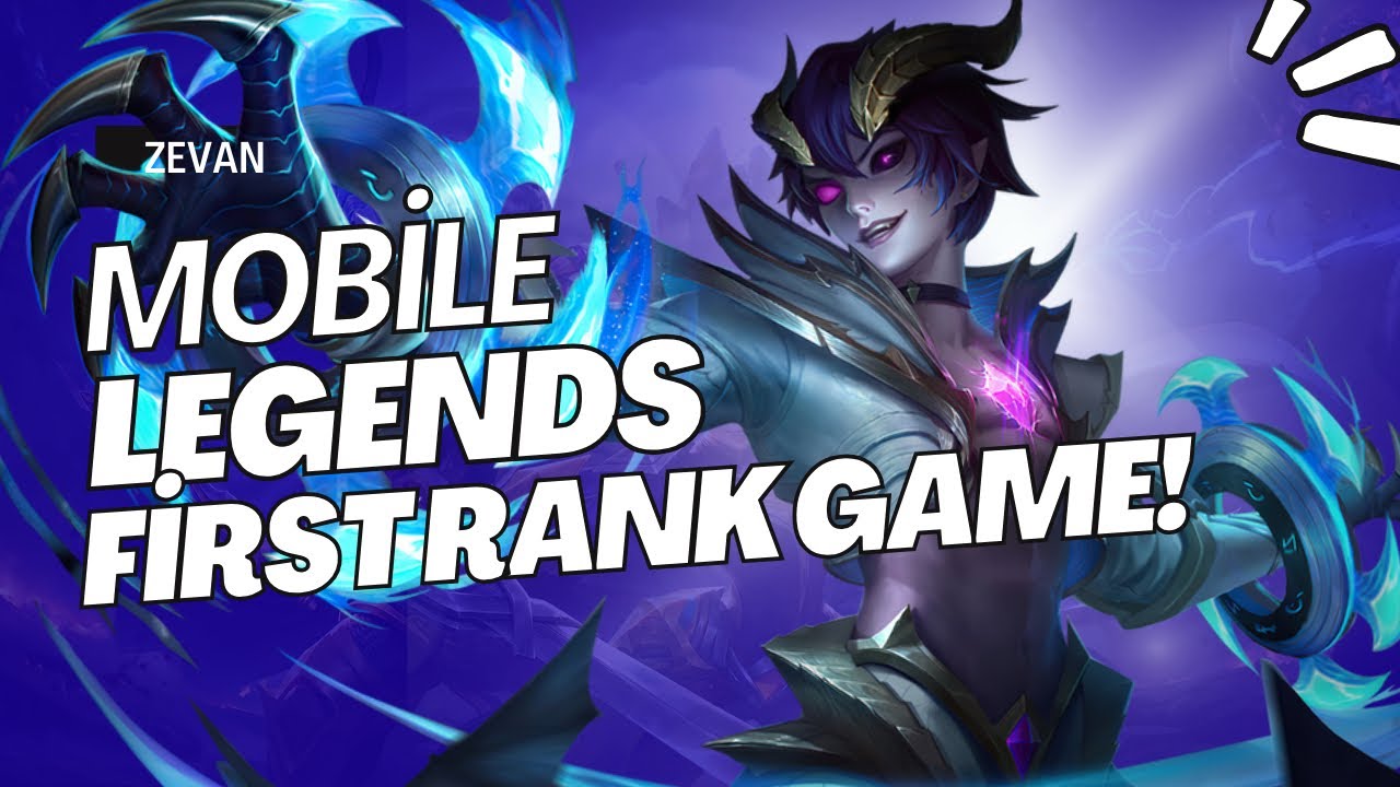 First Ranked Match Ever &ndash; Road to Mythic Begins! 🚀 | Mobile Legends