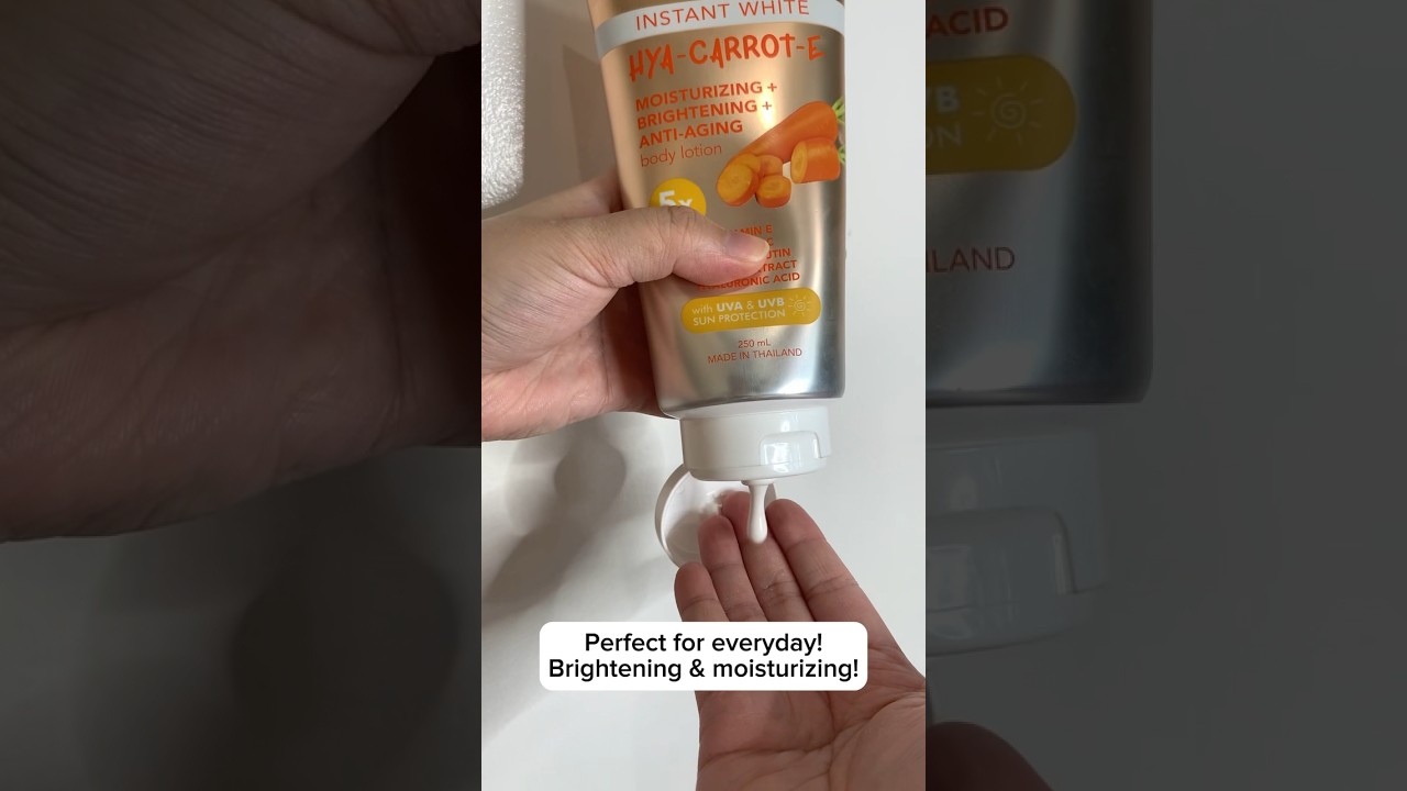 Trying the NEW instant White Carrot Body Lotion from @fresh_philippines