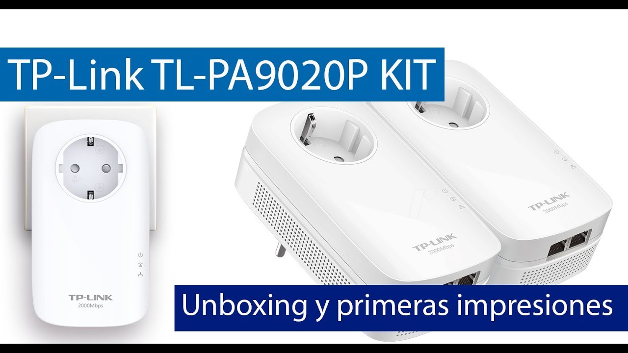 Unboxing de los PLCs TP-Link TL-PA9020P KIT