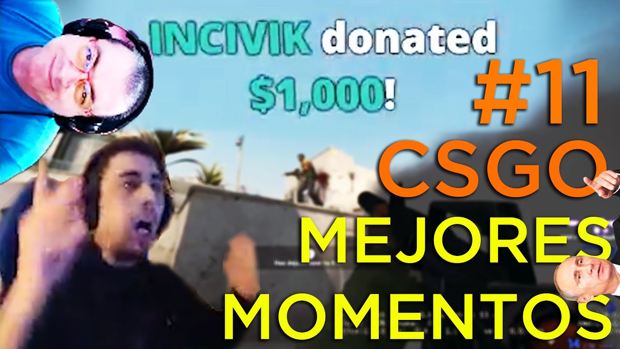 VUELVEN A DONAR 1000$ A TENSE / WOLFANKILLERS PLAYS Y FLIPIN TILT   CSGO - MEJORES MOMENTOS #11