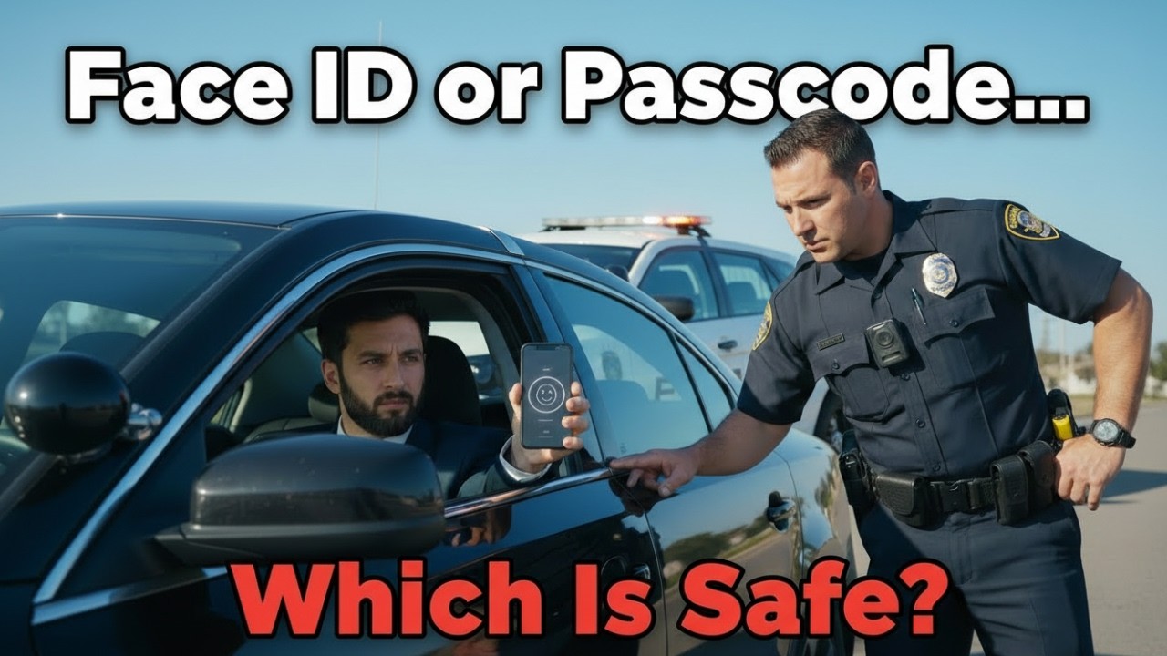 LAWYER: Face ID vs Passcode What Police Can Force You to Do