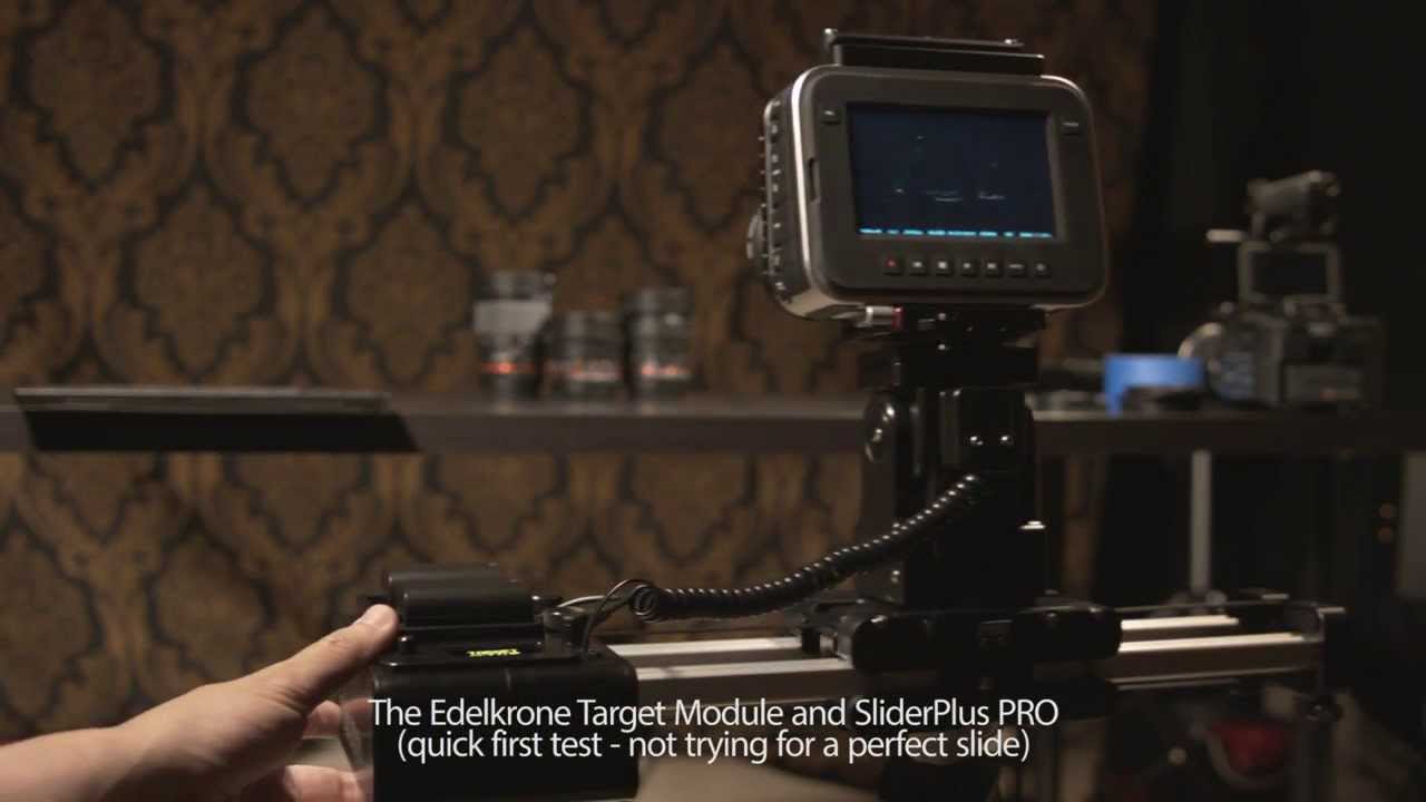 Edelkrone SliderPlus PRO & Target Module - Quick First Test