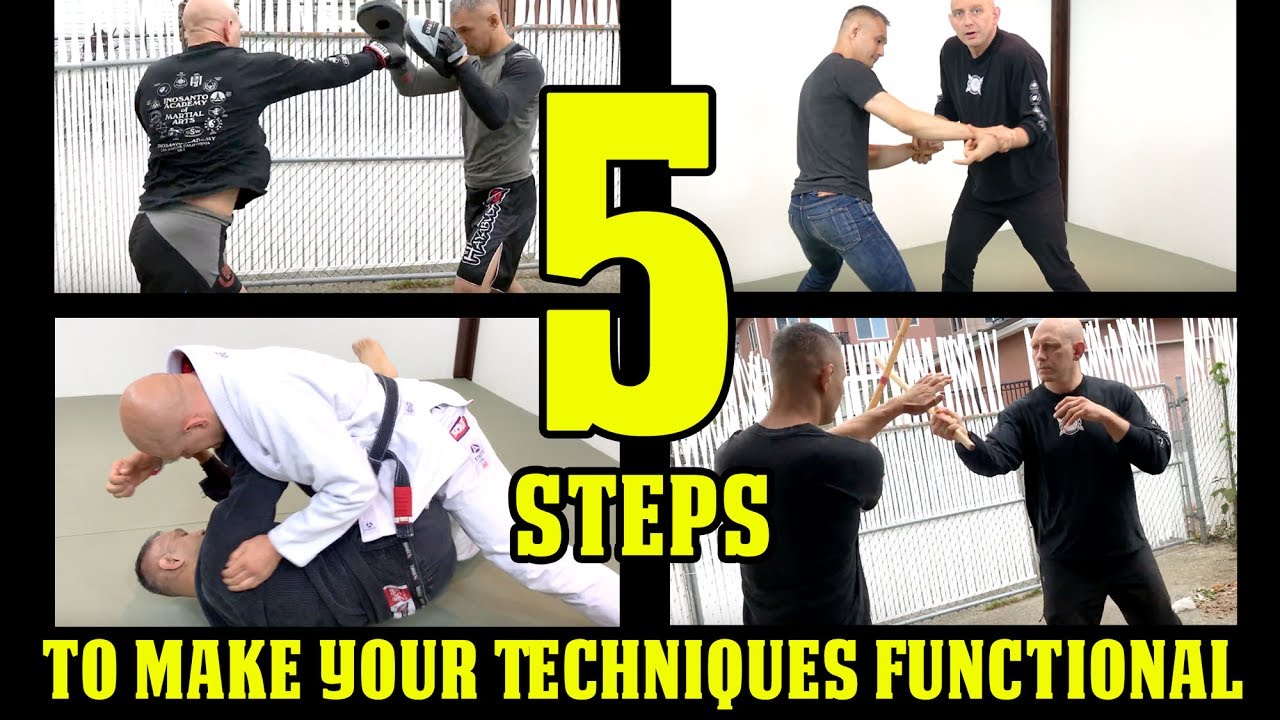 5 Steps to Make Your Martial Arts Techniques Functional in Real Life