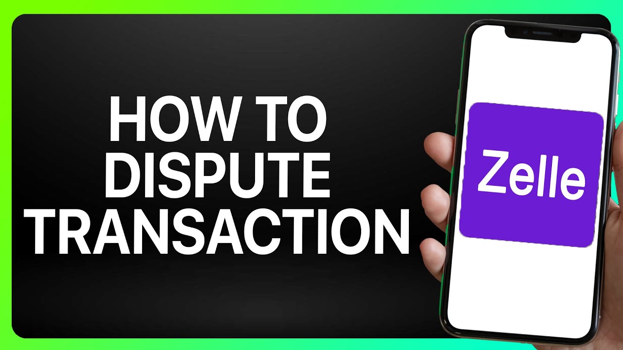 How To Dispute Zelle Transaction ! (Full Tutorial)