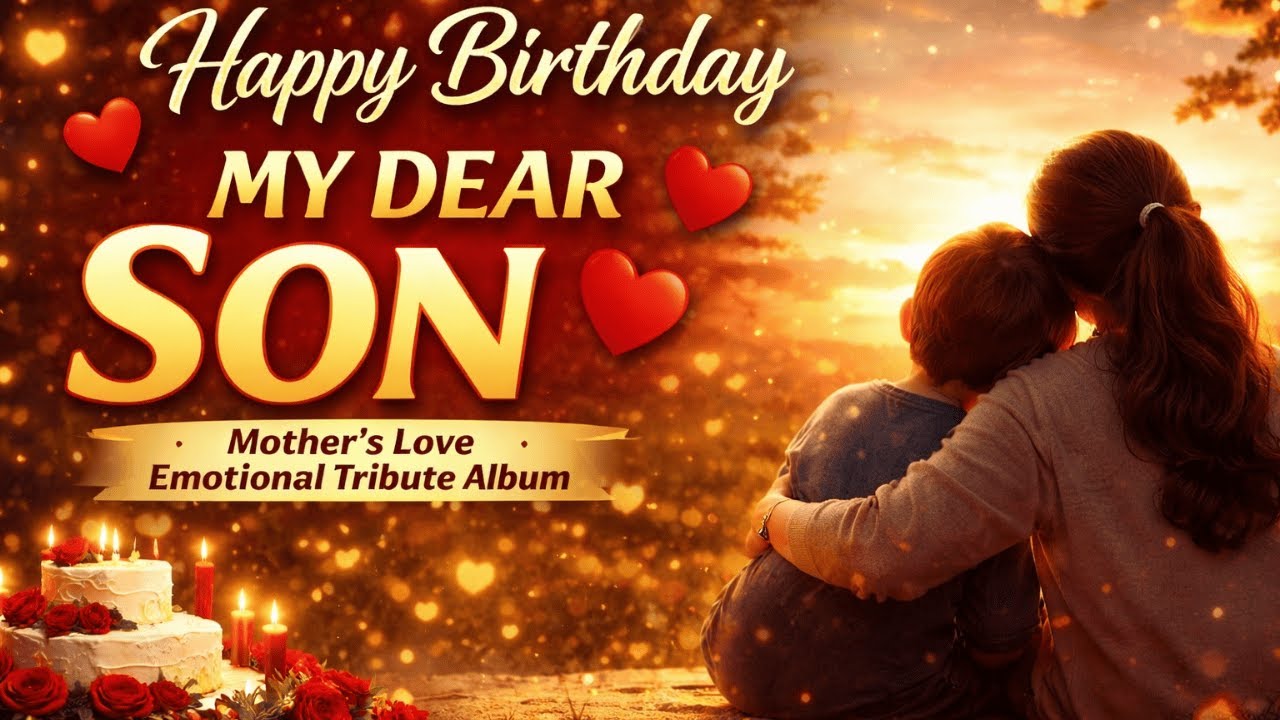 Happy Birthday My Dear Son | Mother’s Love Birthday Song | Emotional Tribute Album