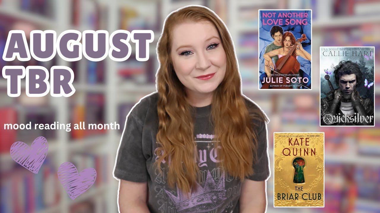mood reading all month | August TBR