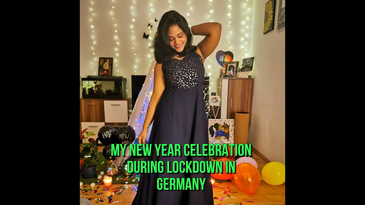 new year celebration during lockdown in germany| telugu vlogs| indian girl in germany
