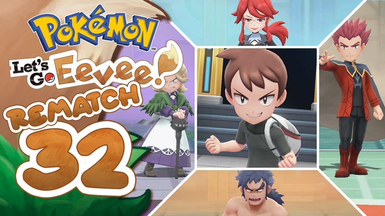 Pokemon Let's Go Eevee ITA [Parte 32 - Rematch Lega Pokemon]
