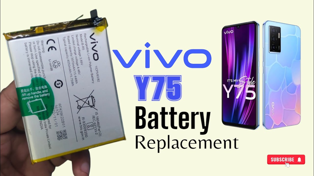 vivo y75 battery replacement | how to change vivo y75 4G battery #how #new #vivo