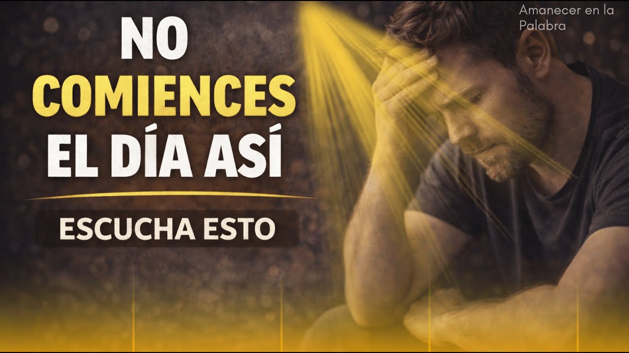 NO COMIENCES EL DÍA ASÍ escucha esto