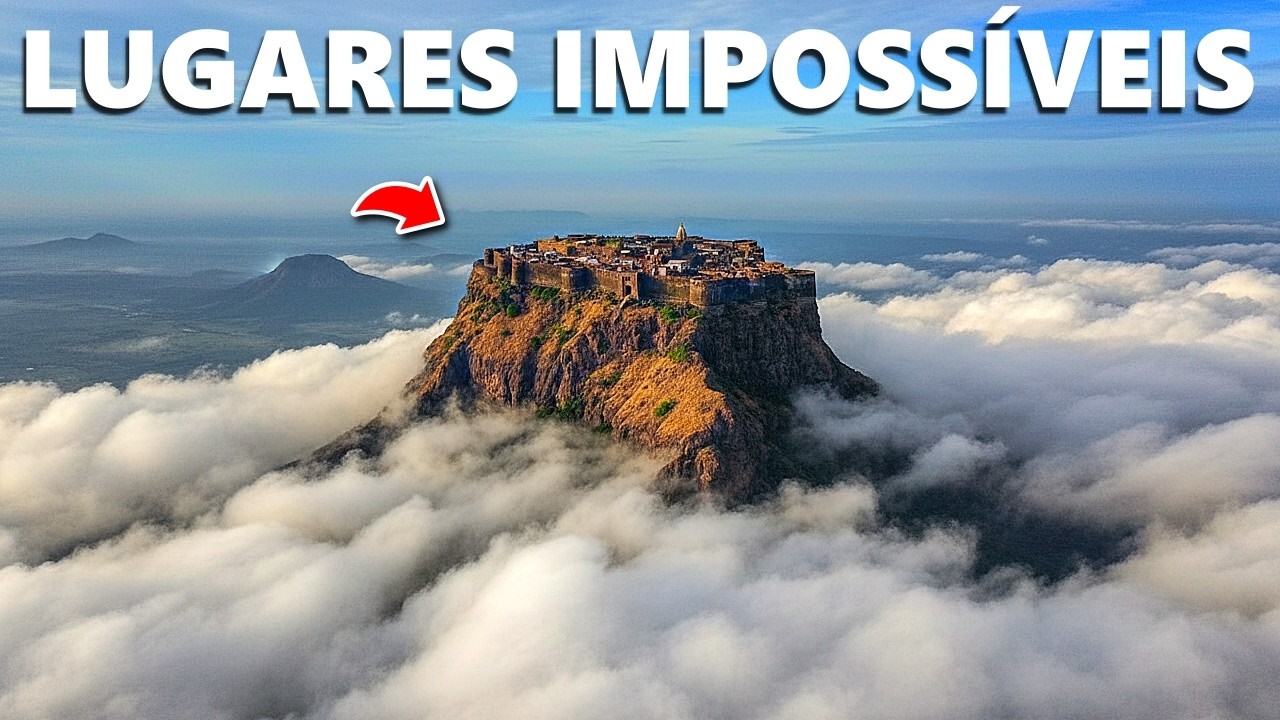 Fortalezas ANTIGAS Construídas em Lugares Simplesmente IMPOSSÍVEIS