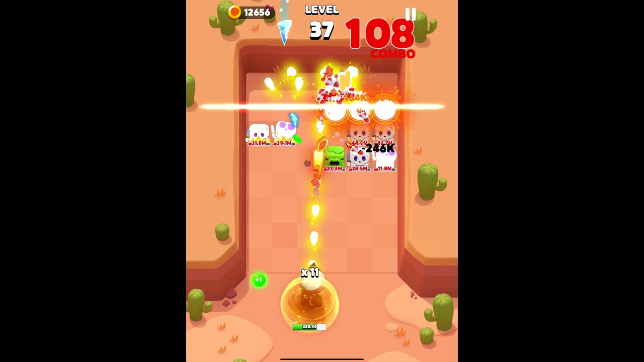 Punball - Stage 100: Dragon Desert (without Headshot Ball)