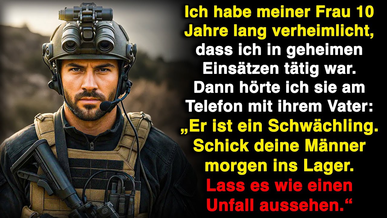 Meine Frau schickte den Auftragskiller ihres Vaters – sie wusste nicht, dass ich Black Ops war!