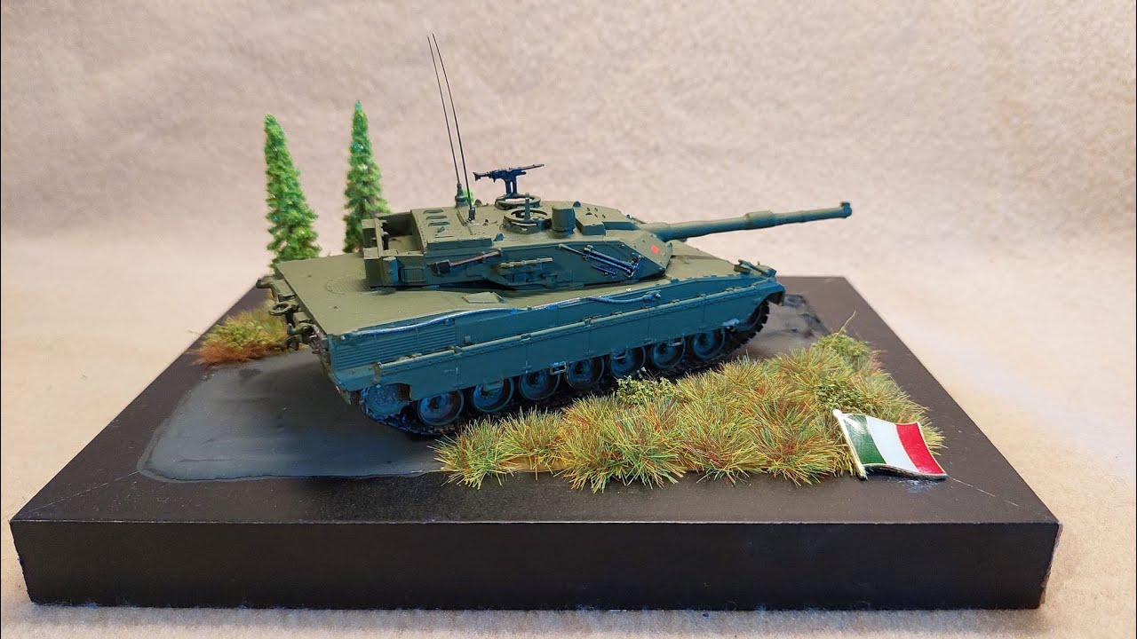 TRUMPETER 1/72 C1 Ariete MBT - A Build In Pictures