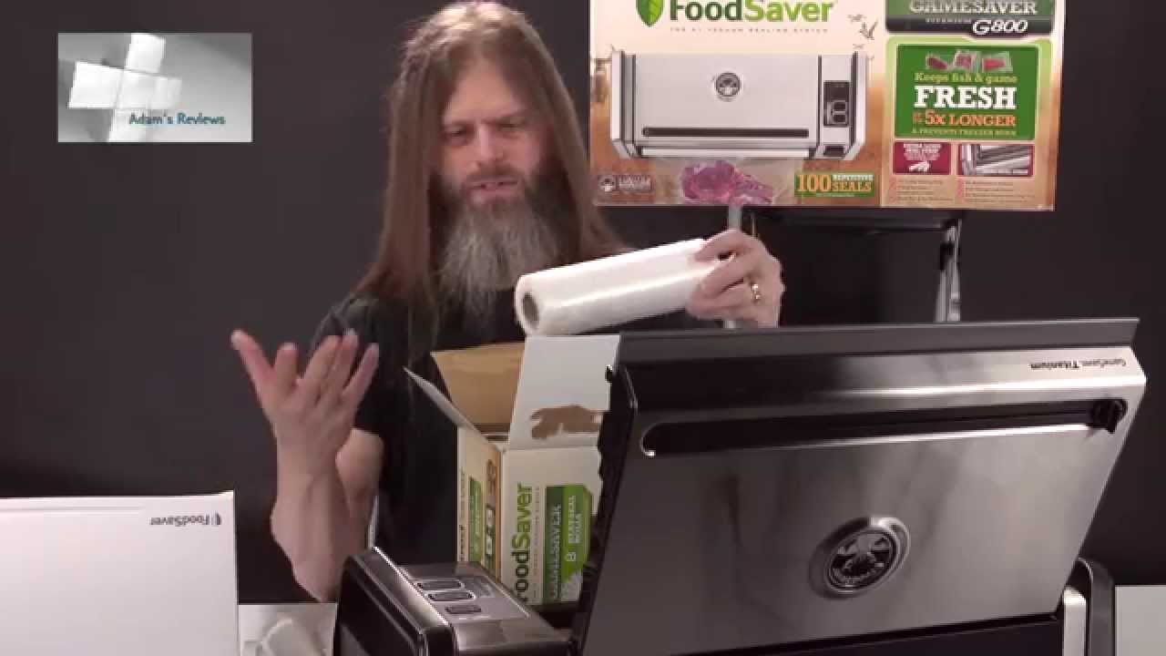Adam's Reviews: Foodsaver GameSaver Titanium G800