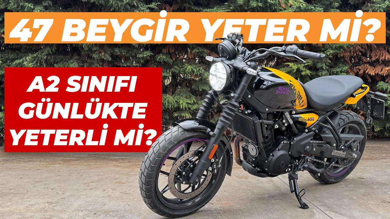 Güç Sevdasını Abartıyor Muyuz? Royal Enfield Guerilla 450 MotoVLOG