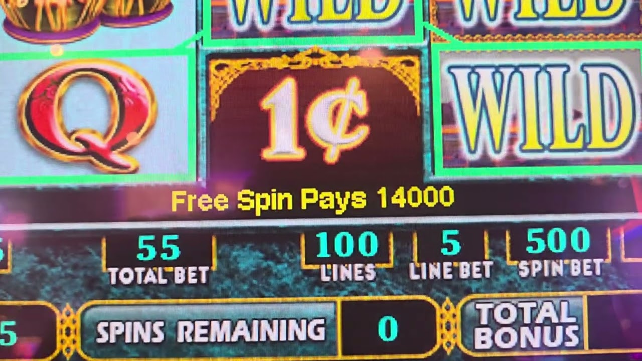 55CentBet,$142,1Cent,11Linesx5,Bombay Lowbet