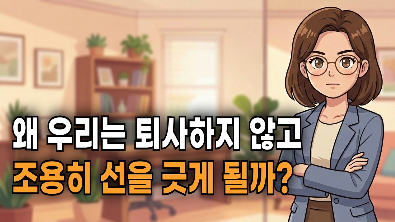 고성과자 절반이 조용히 회사를 떠나는 이유