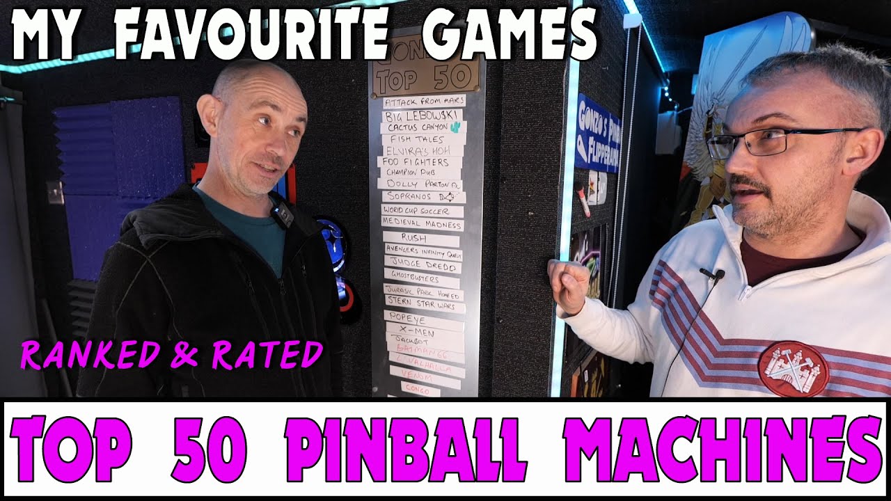 50 лучших автоматов для игры в пинбол | Гонзо и Спенсер раскрывают следующие 20 игр, которые войд...