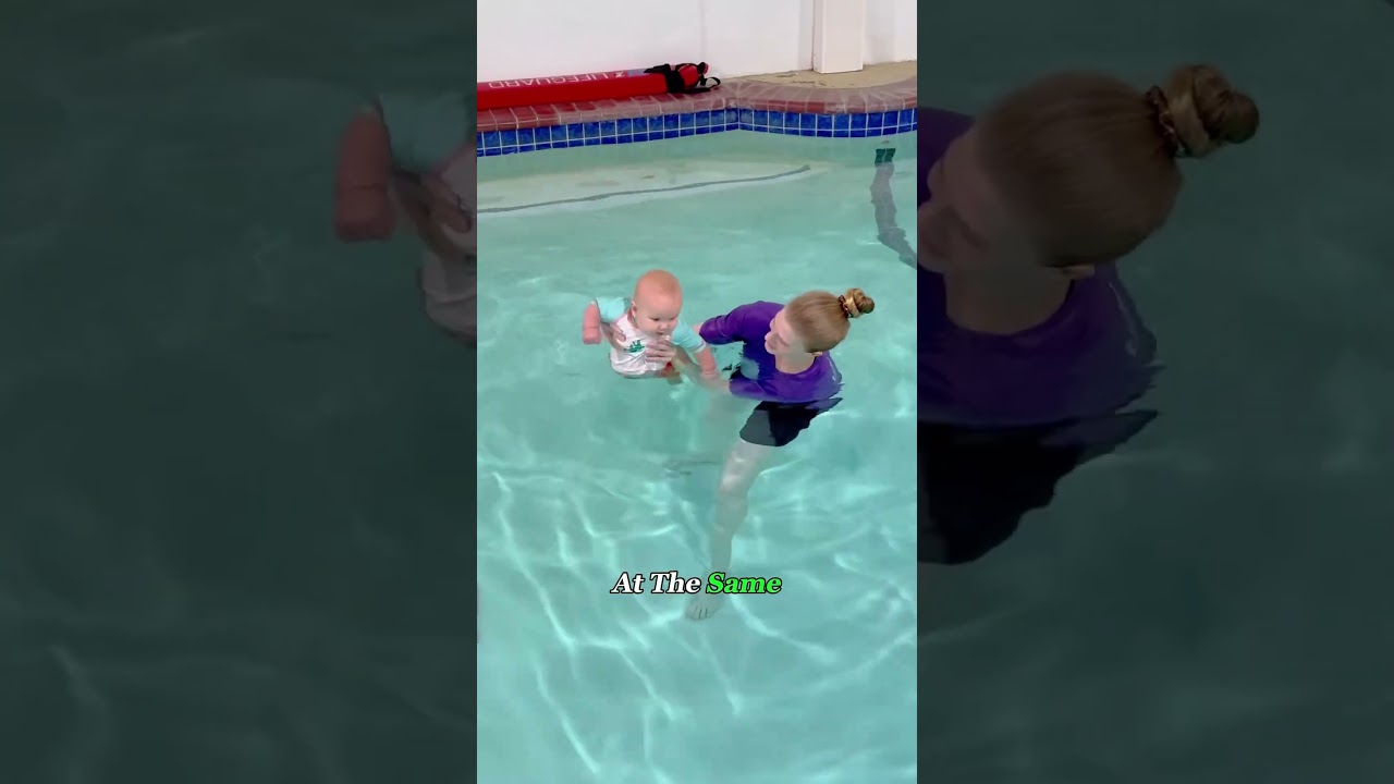 Наука о взаимоотношениях младенцев и воды. #младенец #плавание #невероятноприятно #знания #жизньн...