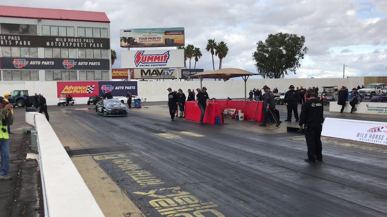 Jason Line Burnout in Deric Kramer's Car Pre-Season Testing 2019
