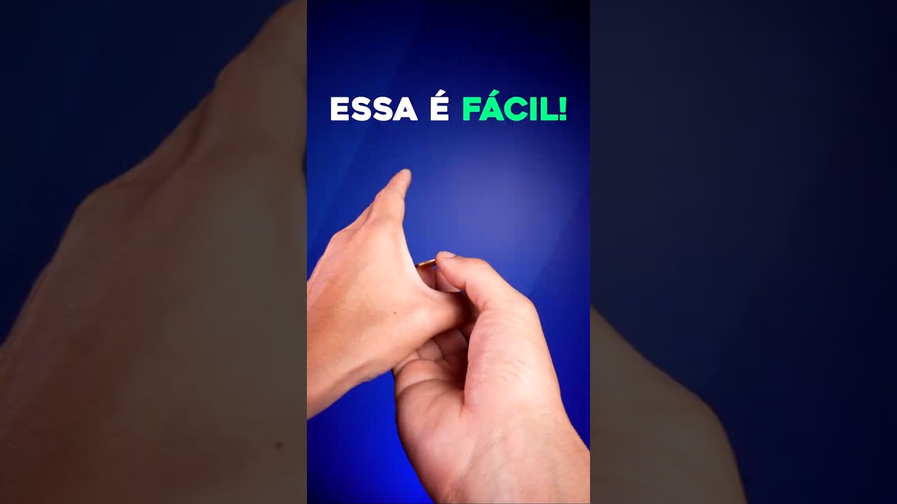 A m&aacute;gica MAIS F&Aacute;CIL com moeda!