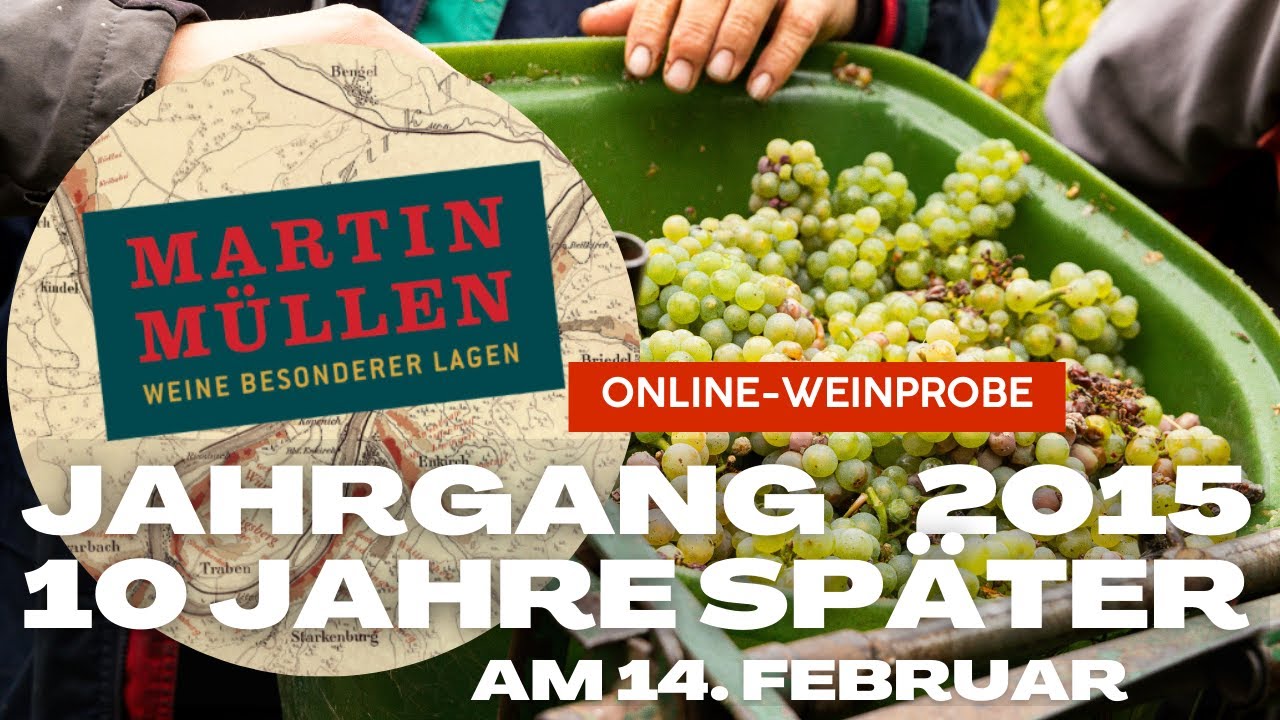 Online Weinprobe | Jahrgang 2015 - 10 Jahr später!