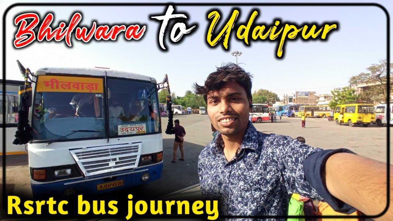 bhilwara to udaipur bus || kabhi socha nahi tha ki aise hoga 😯 || rsrtc bus journey || Sharad vlogs