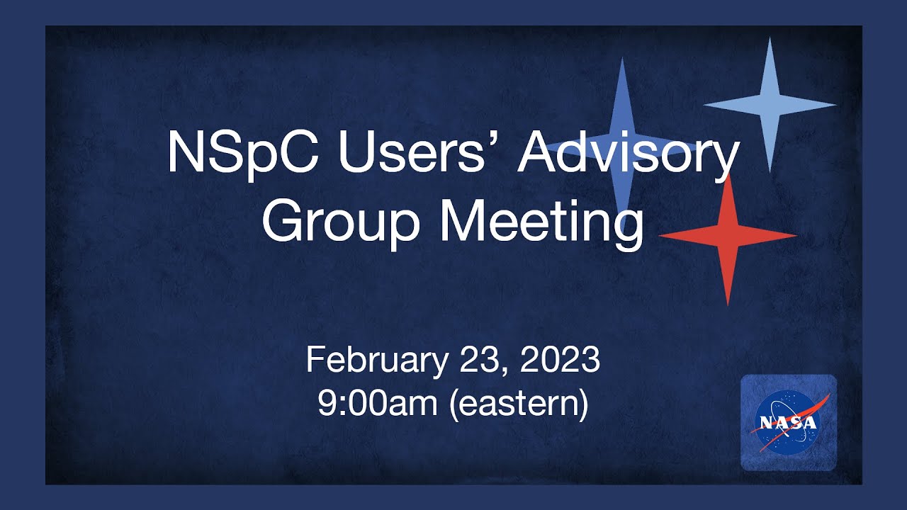 NSpC Users&rsquo; Advisory Group Meeting - February 2023