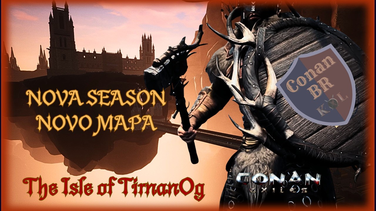 ⚔️ CONAN EXILES ⚔️ NOVA TEMPORADA NO NOSSO SERVIDOR! #sejamembro #conanexiles #dbd